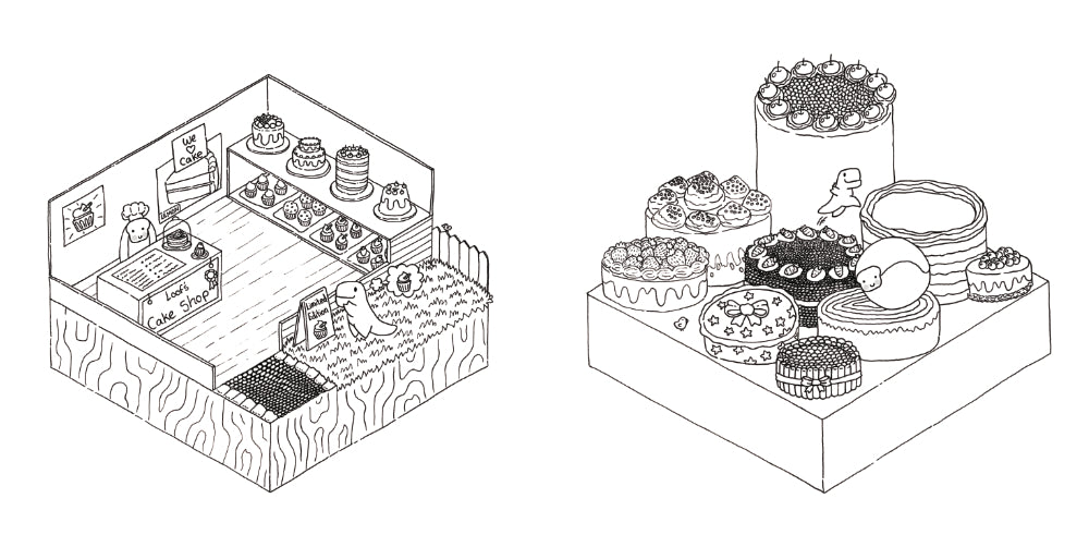 Cozy Quest Deluxe Colouring Book