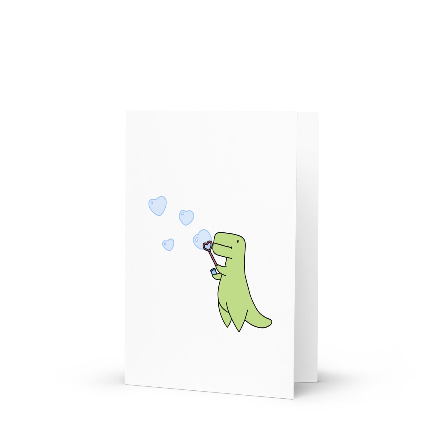 Timmy Loveheart Bubbles Greeting Card