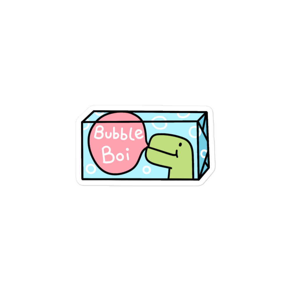Bubble Boi Timmy Vinyl Sticker