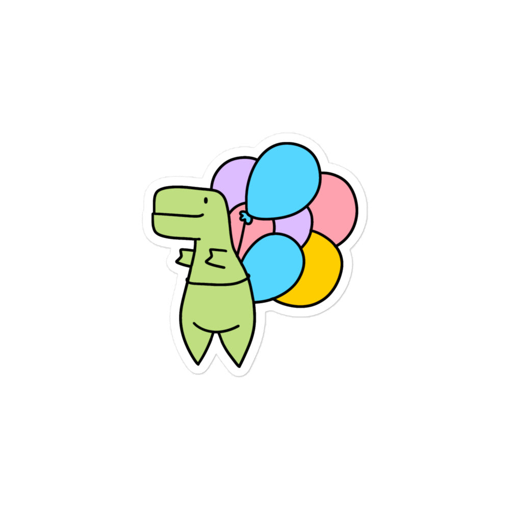 Balloon Celebration Timmy Vinyl Sticker