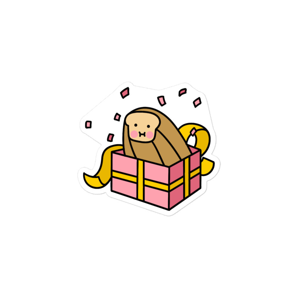 Giftbox Loof Vinyl Sticker