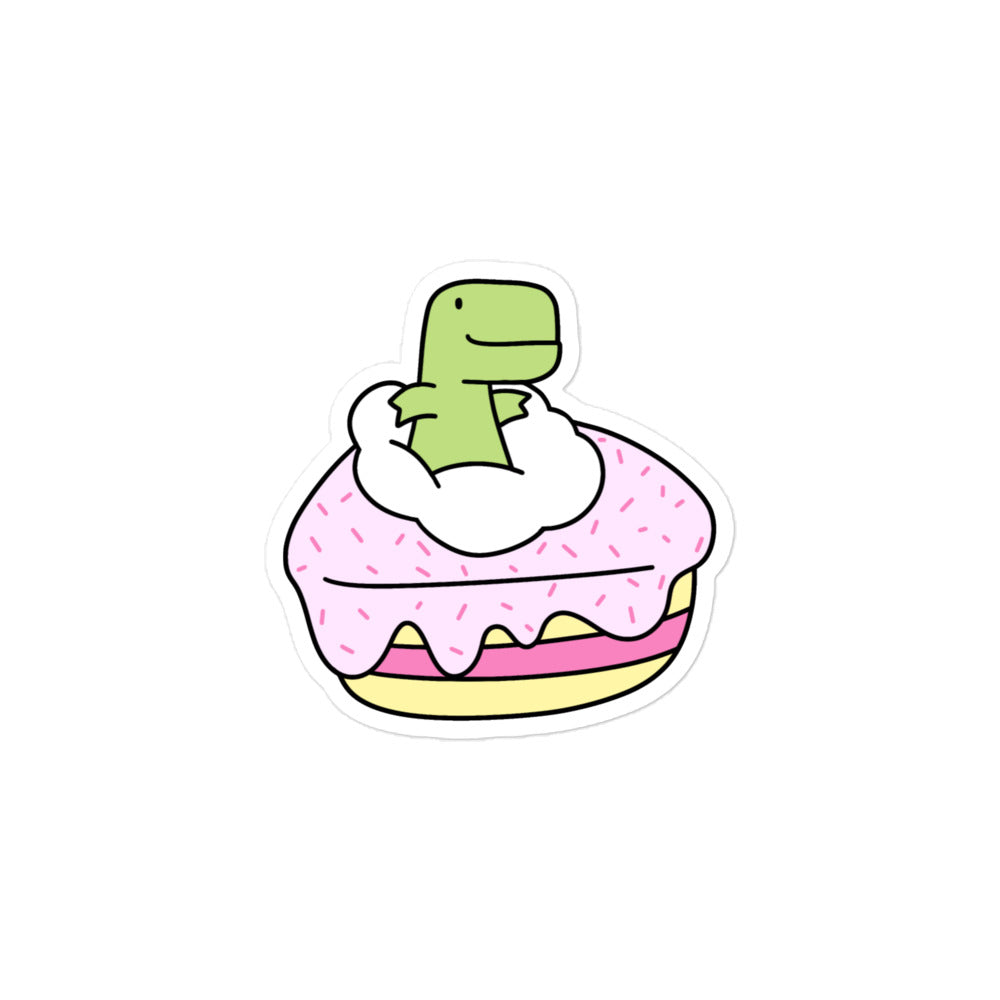 Cream Cake Timmy Vinyl Sticker