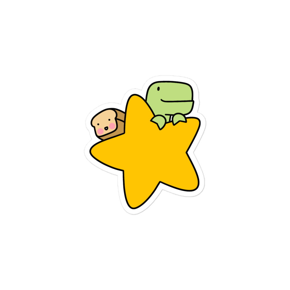 Loof & Timmy Star Vinyl Sticker