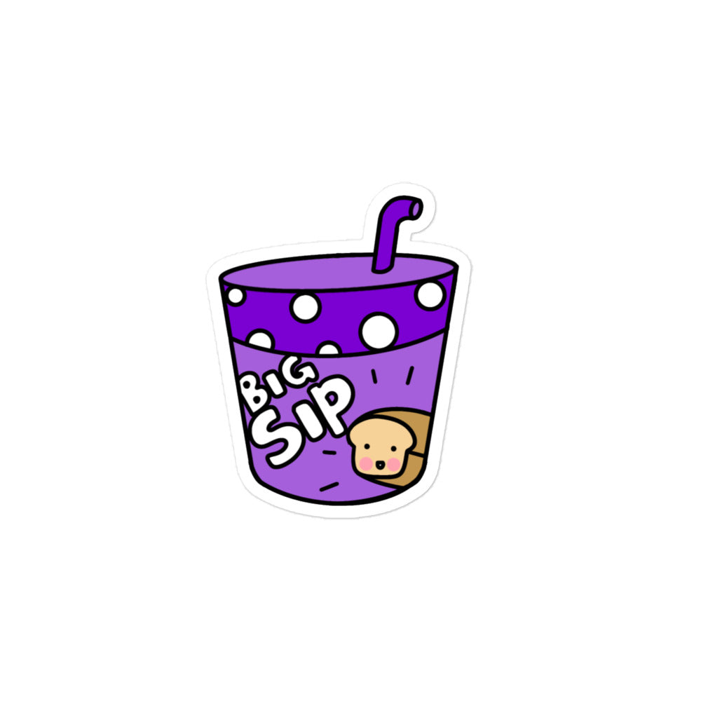 Big Sip Vinyl Sticker