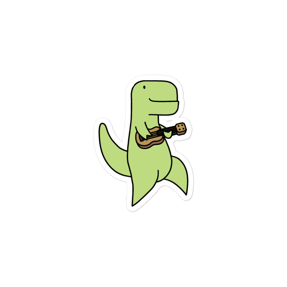 Ukulele Timmy Vinyl Sticker