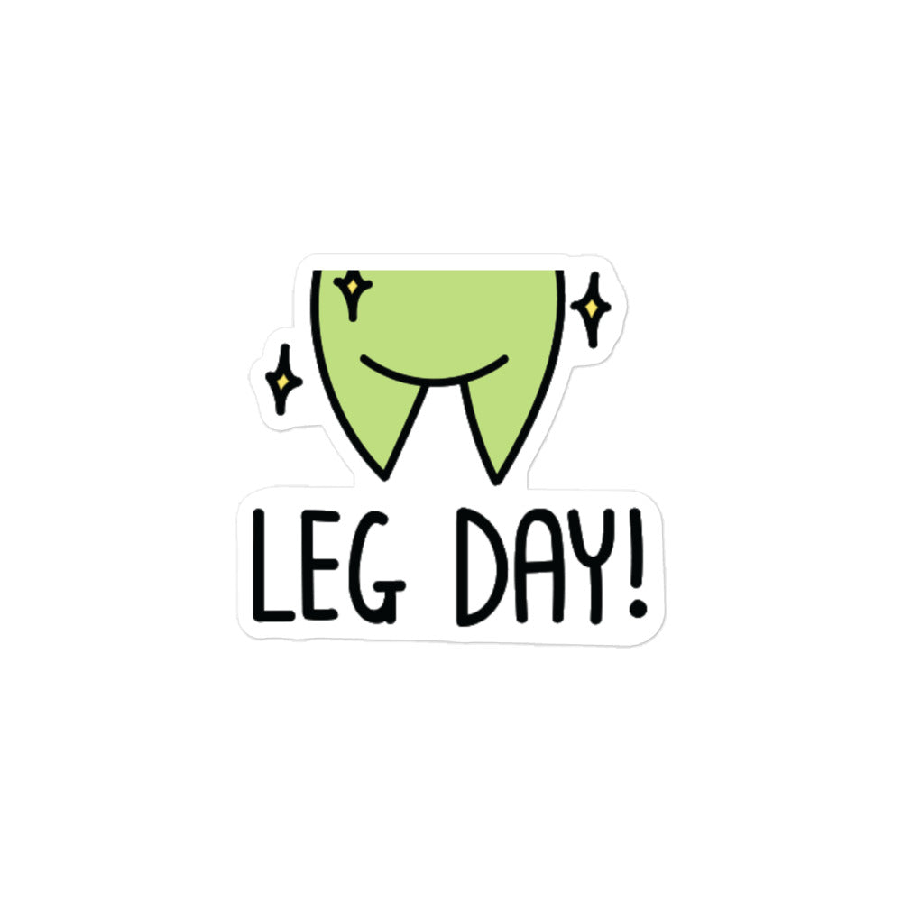 Leg Day Timmy Vinyl Sticker