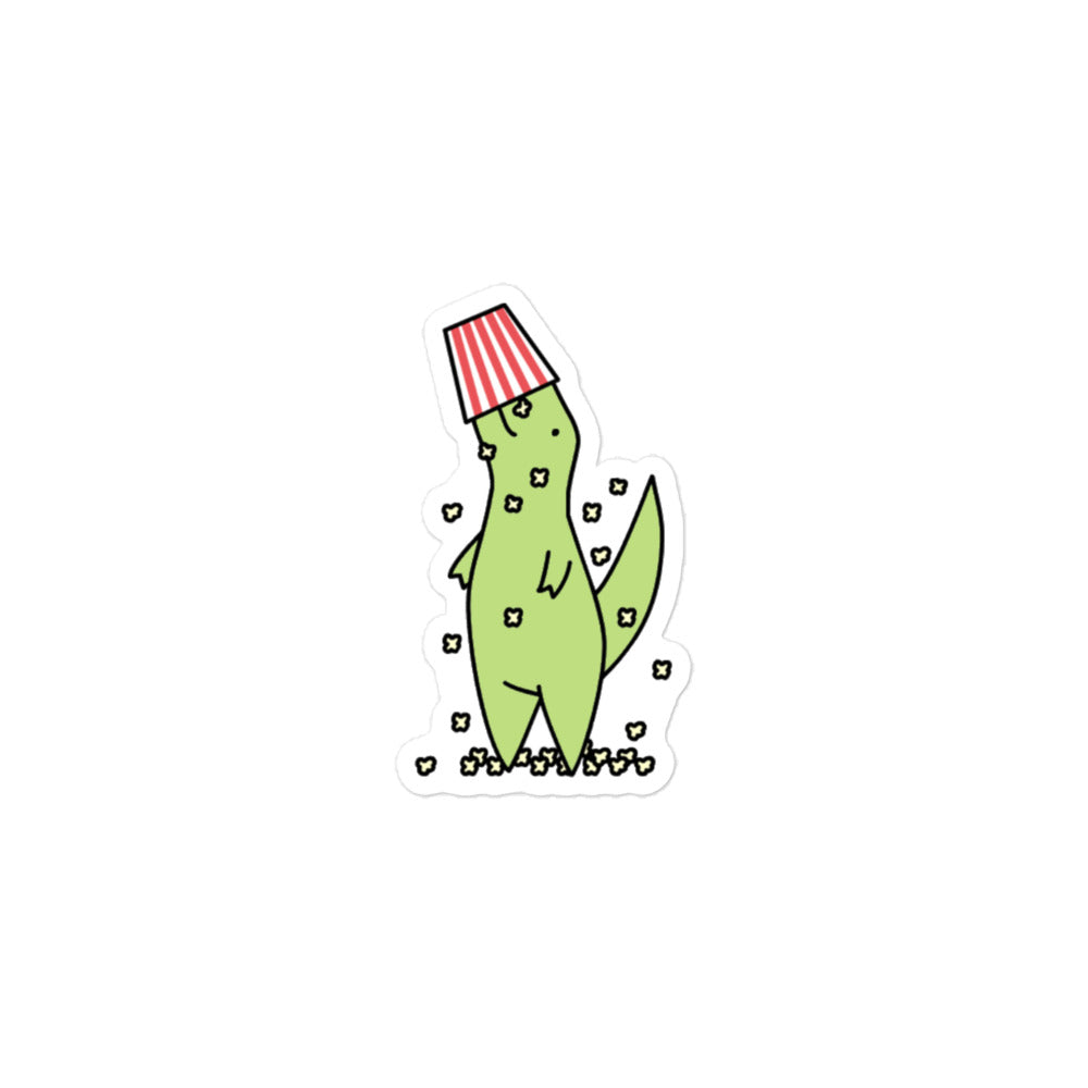 Popcorn Timmy Vinyl Sticker