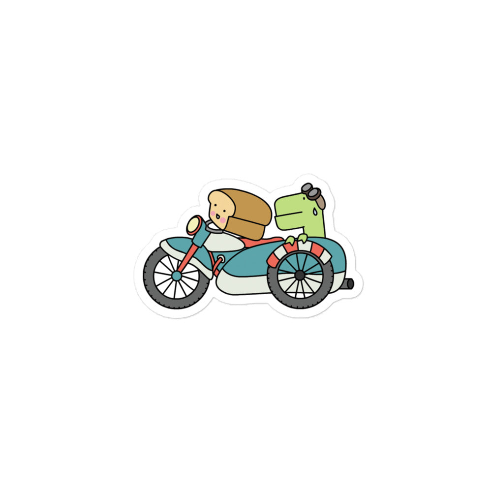 Motorbike Loof & Timmy Vinyl Sticker