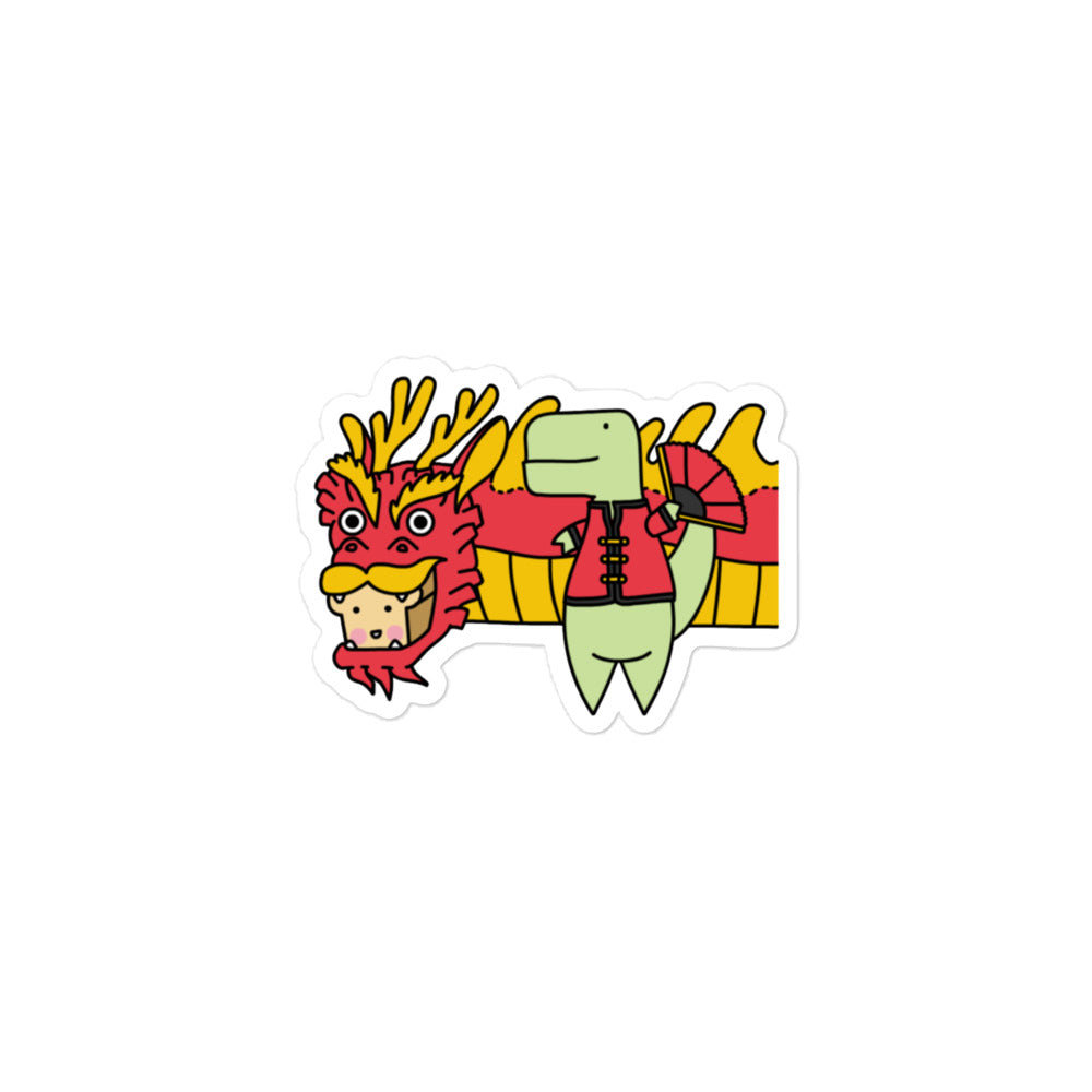 Chinese New Year Vinyl Sticker