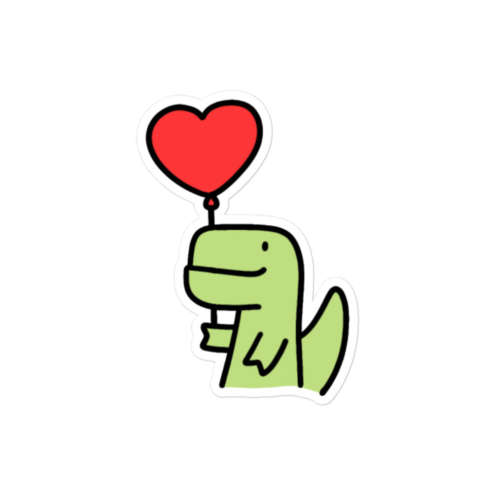 Love Balloon Timmy Vinyl Sticker