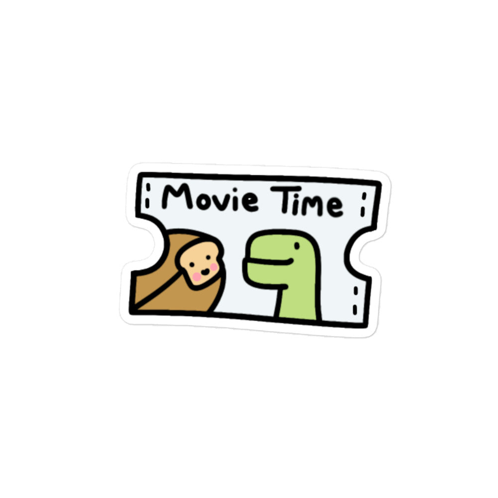 Movie Time Loof & Timmy Vinyl Sticker