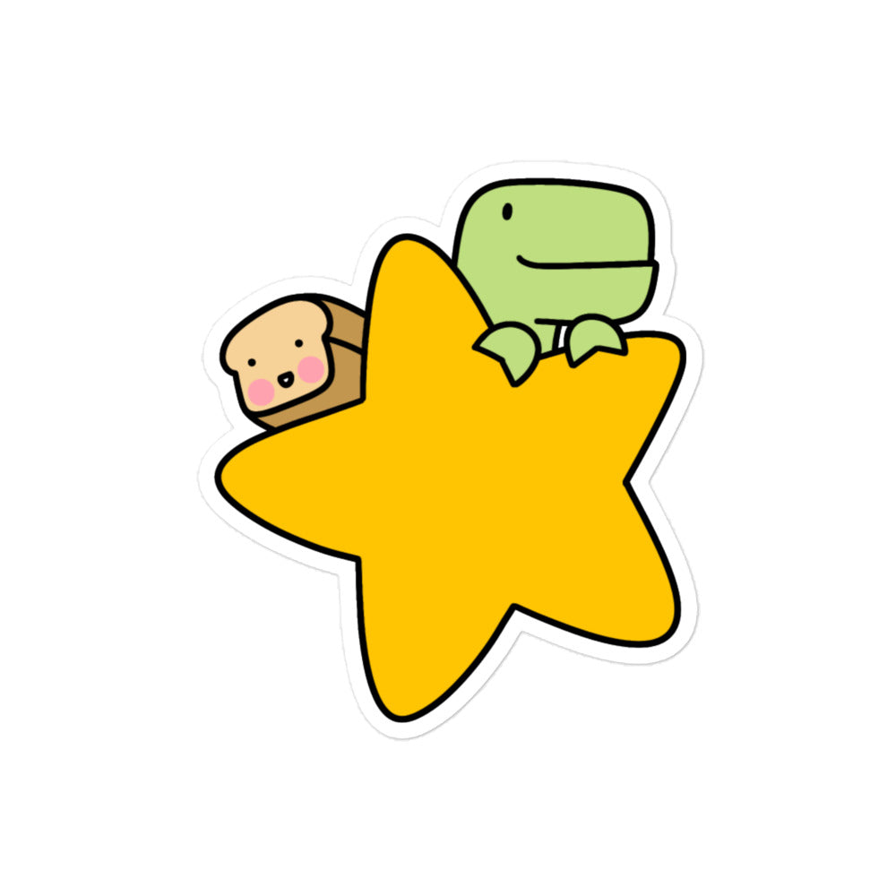 Loof & Timmy Star Vinyl Sticker