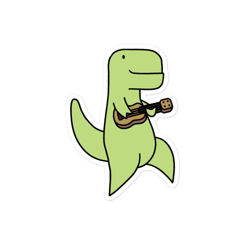 Ukulele Timmy Vinyl Sticker