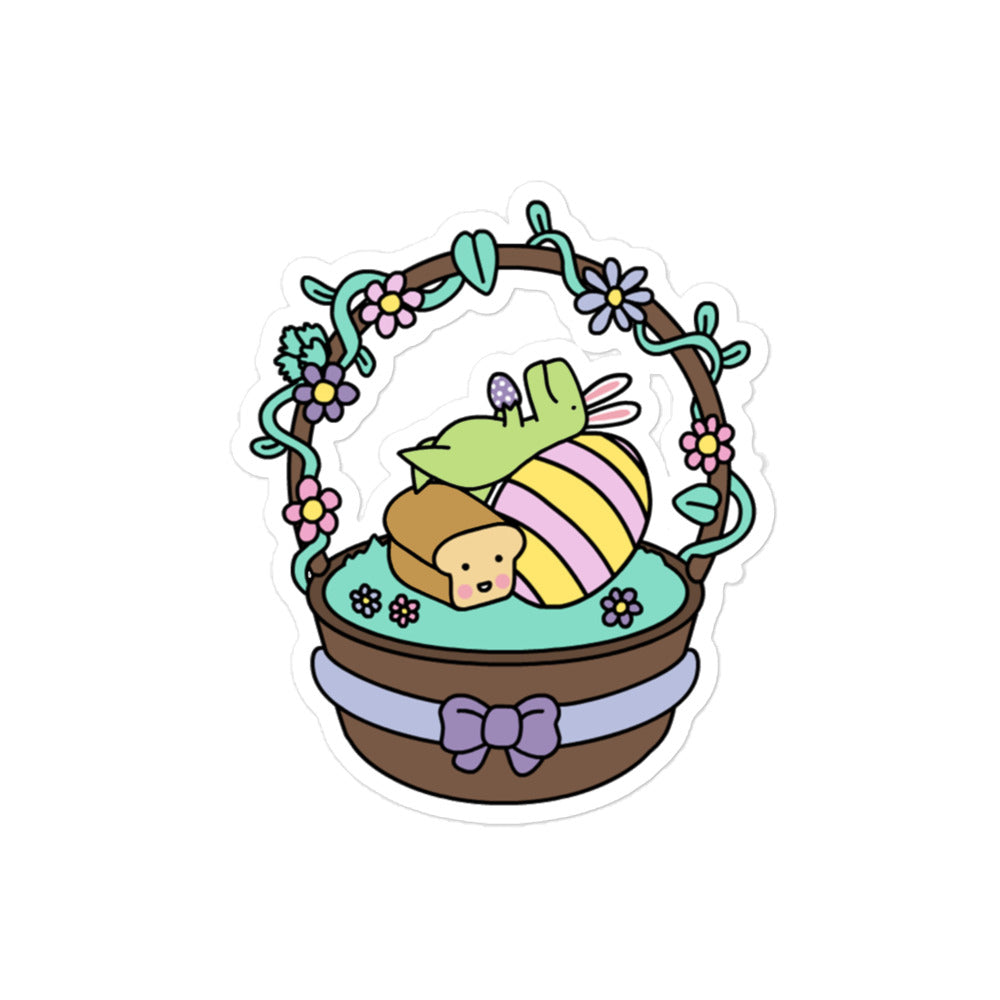 Easter Basket Loof & Timmy Vinyl Sticker