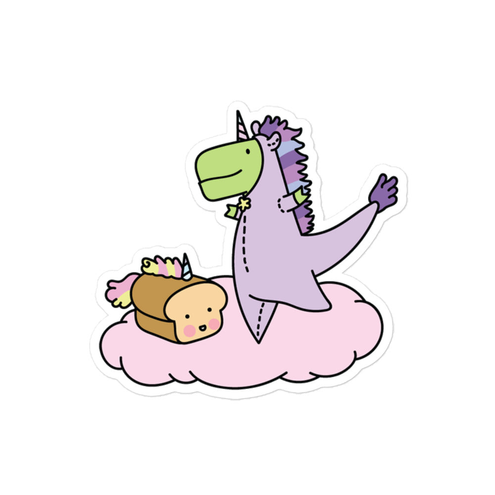 Unicorn Loof & Timmy Vinyl Sticker