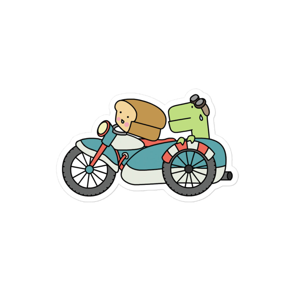 Motorbike Loof & Timmy Vinyl Sticker