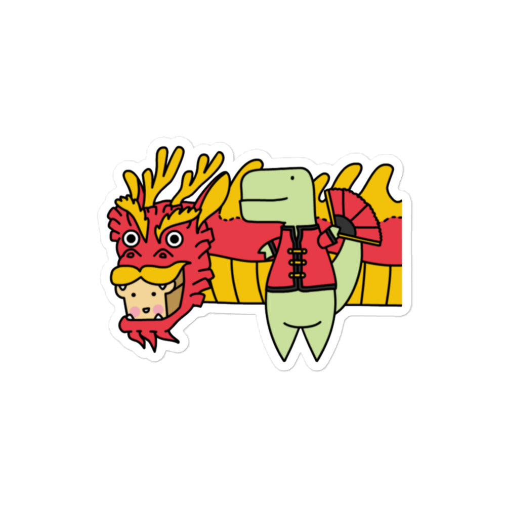 Chinese New Year Vinyl Sticker