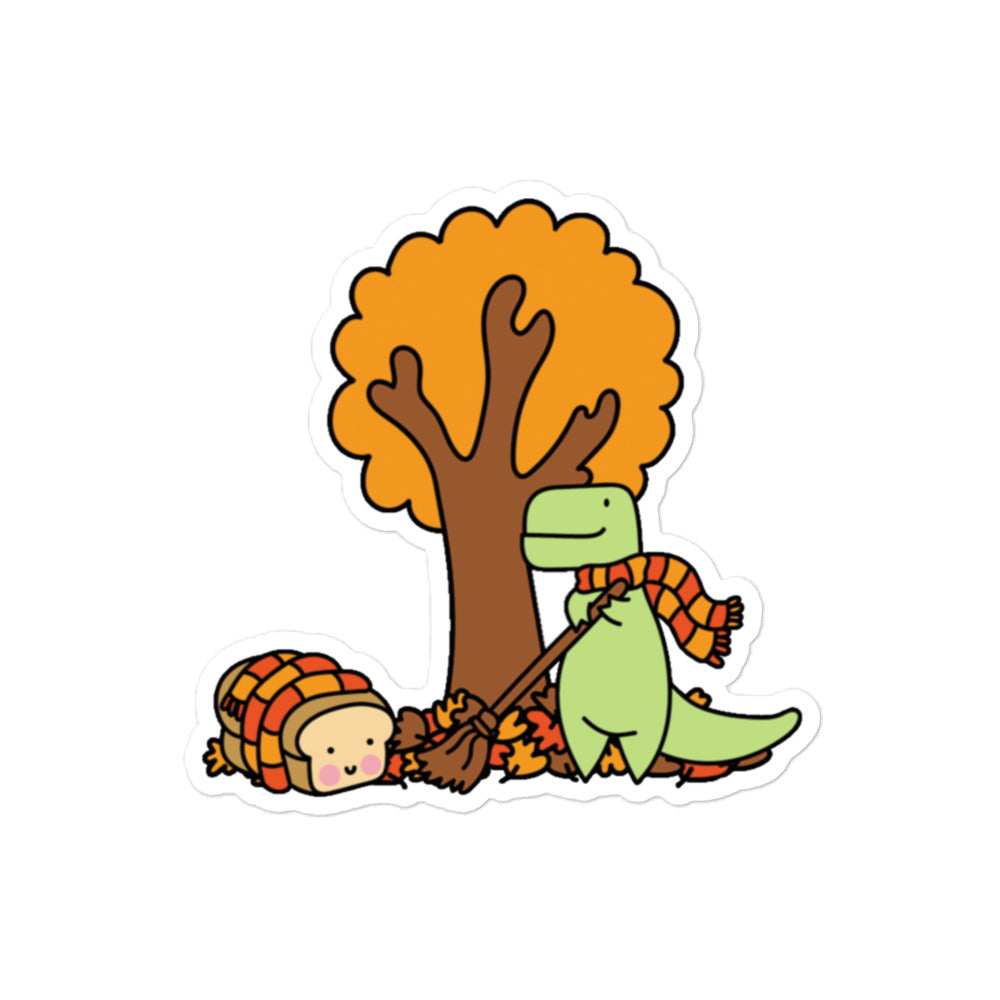 Autumn Time Vinyl Sticker