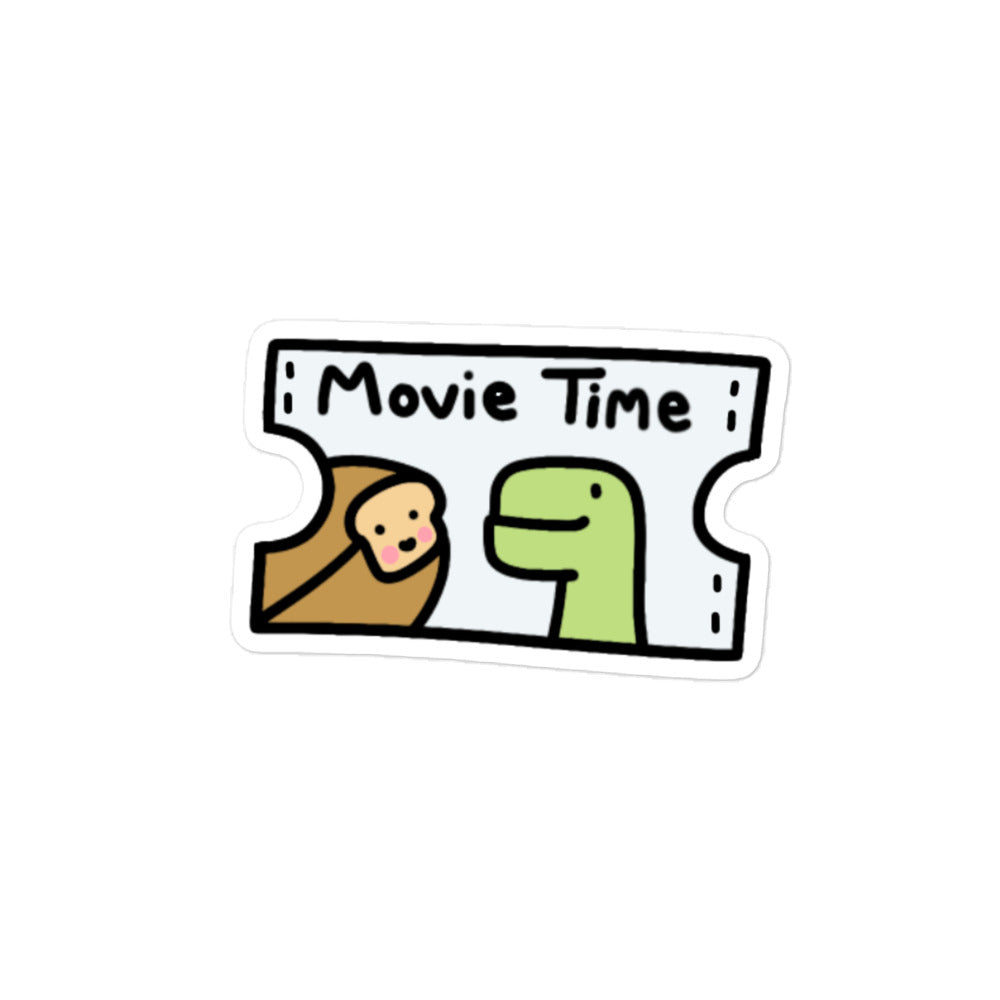 Movie Time Loof & Timmy Vinyl Sticker
