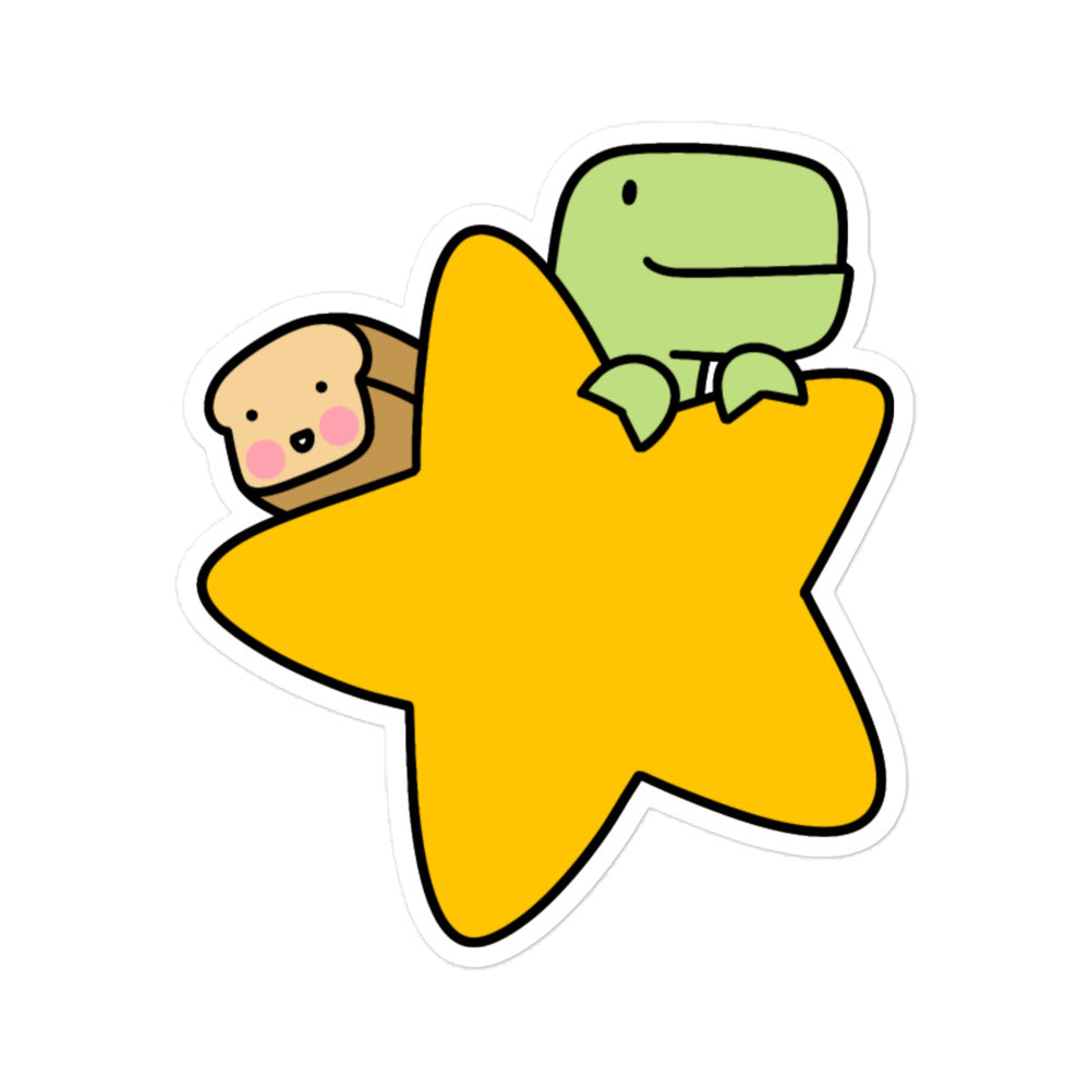 Loof & Timmy Star Vinyl Sticker
