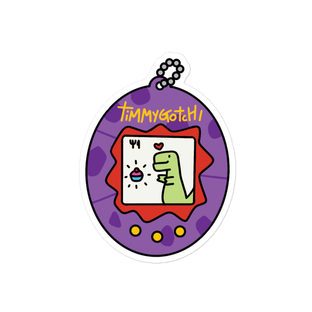 Timmygotchi Vinyl Sticker