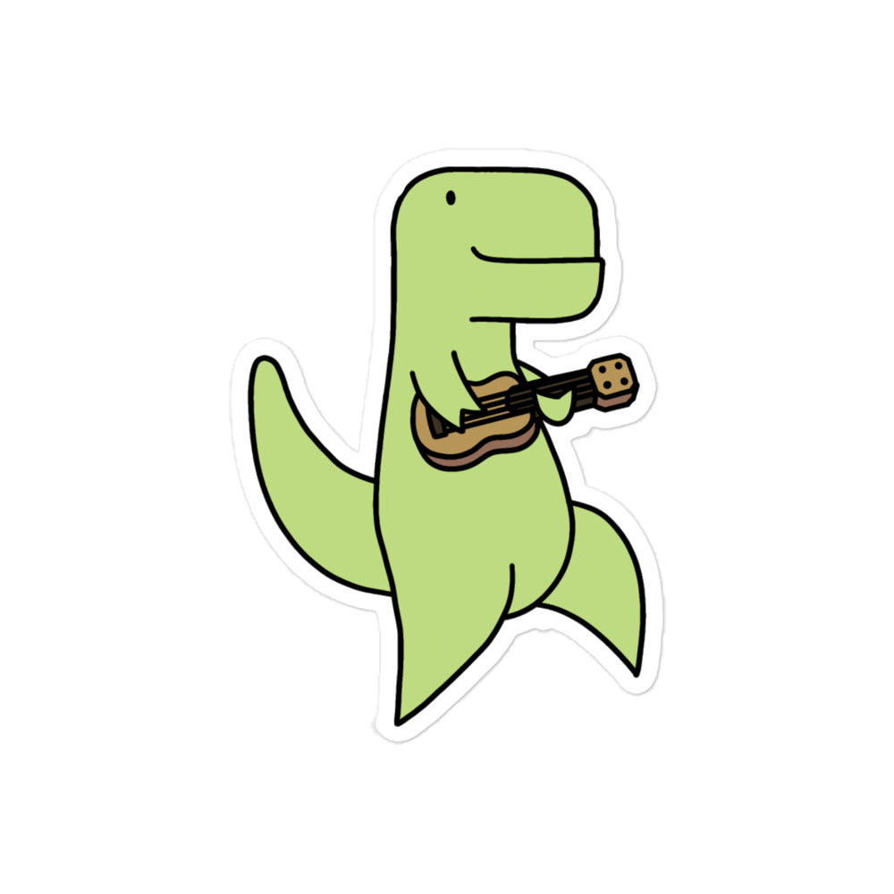 Ukulele Timmy Vinyl Sticker