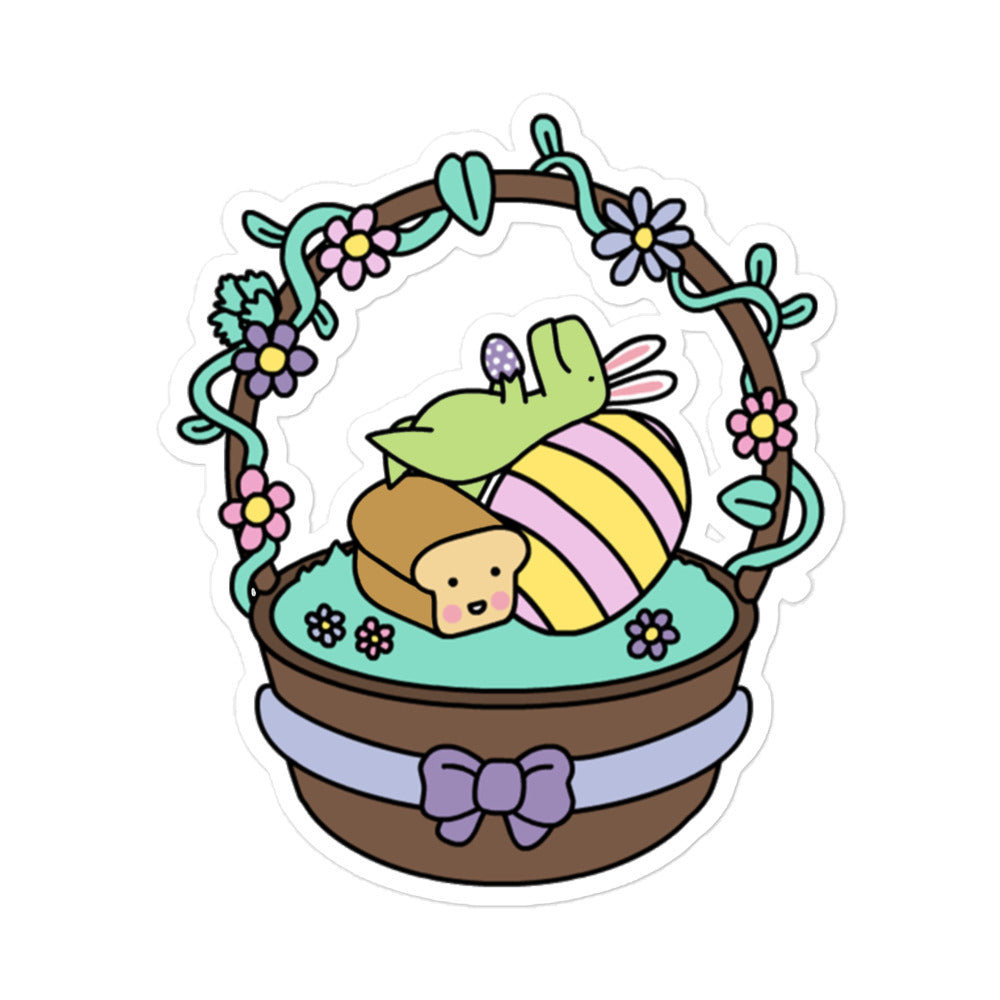 Easter Basket Loof & Timmy Vinyl Sticker