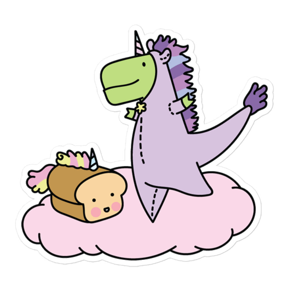 Unicorn Loof & Timmy Vinyl Sticker