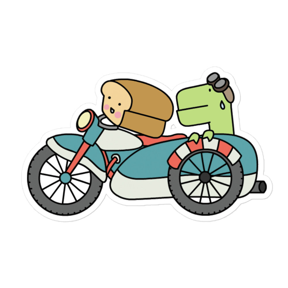 Motorbike Loof & Timmy Vinyl Sticker
