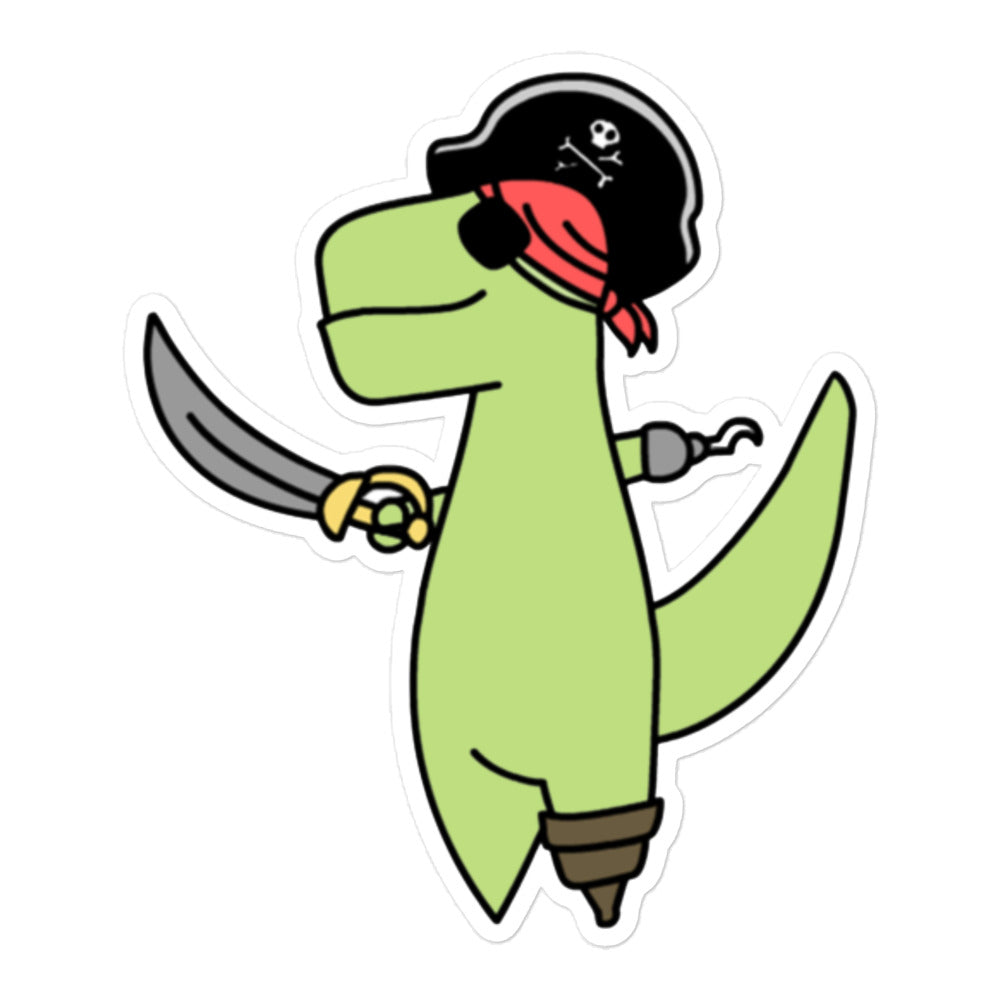Pirate Timmy Vinyl Sticker
