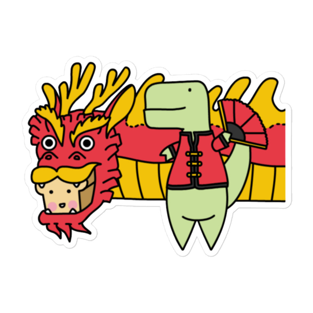 Chinese New Year Vinyl Sticker