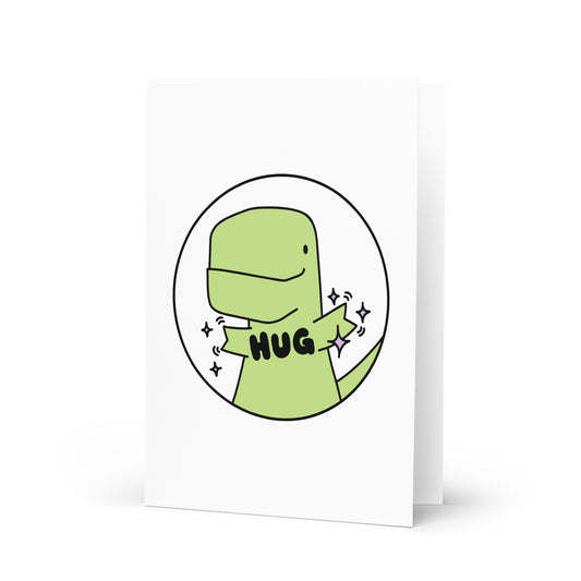Timmy Hug Greeting Card