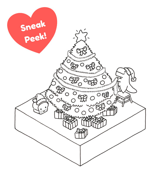 [PRE-ORDER] Christmas Quest Colouring Book