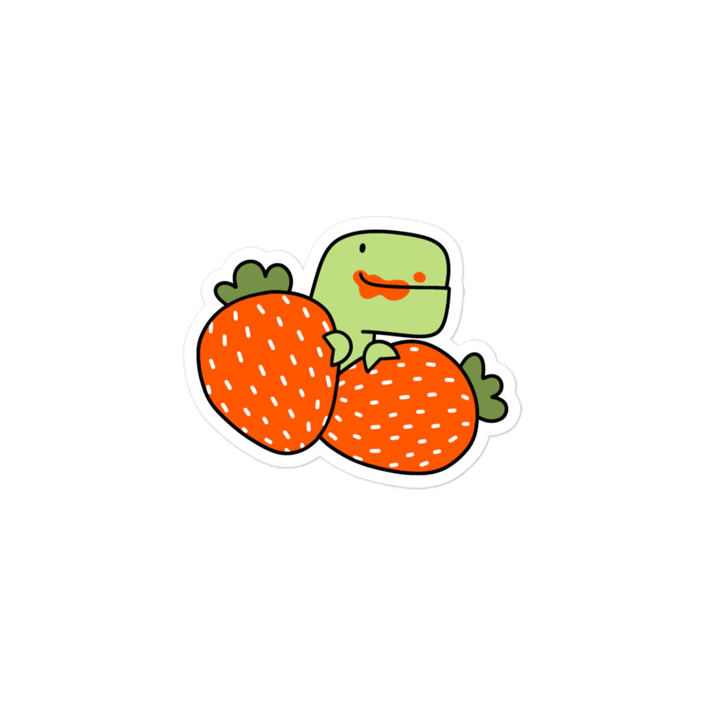 Strawberry Boi Timmy Sticker
