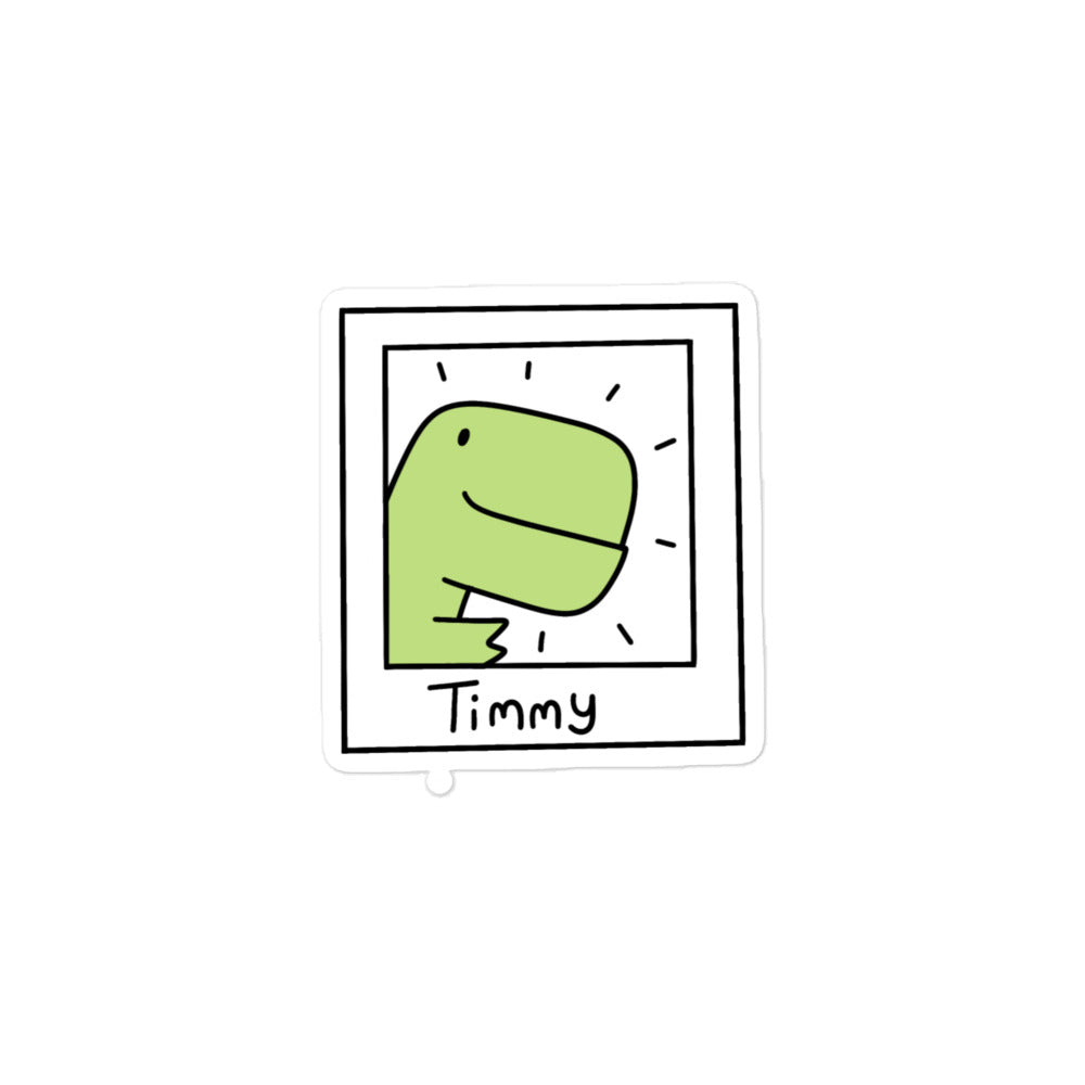 Timmy Snapshot Vinyl Sticker
