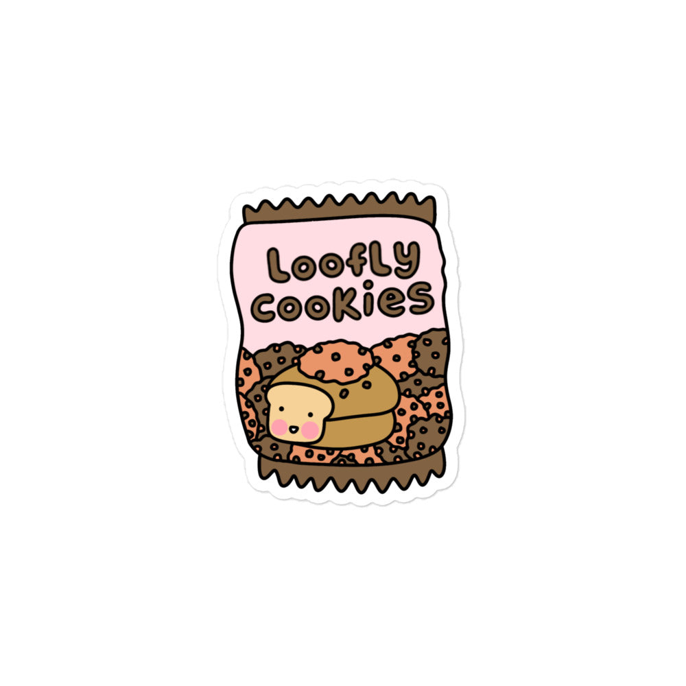 Loofly Cookies Vinyl Sticker