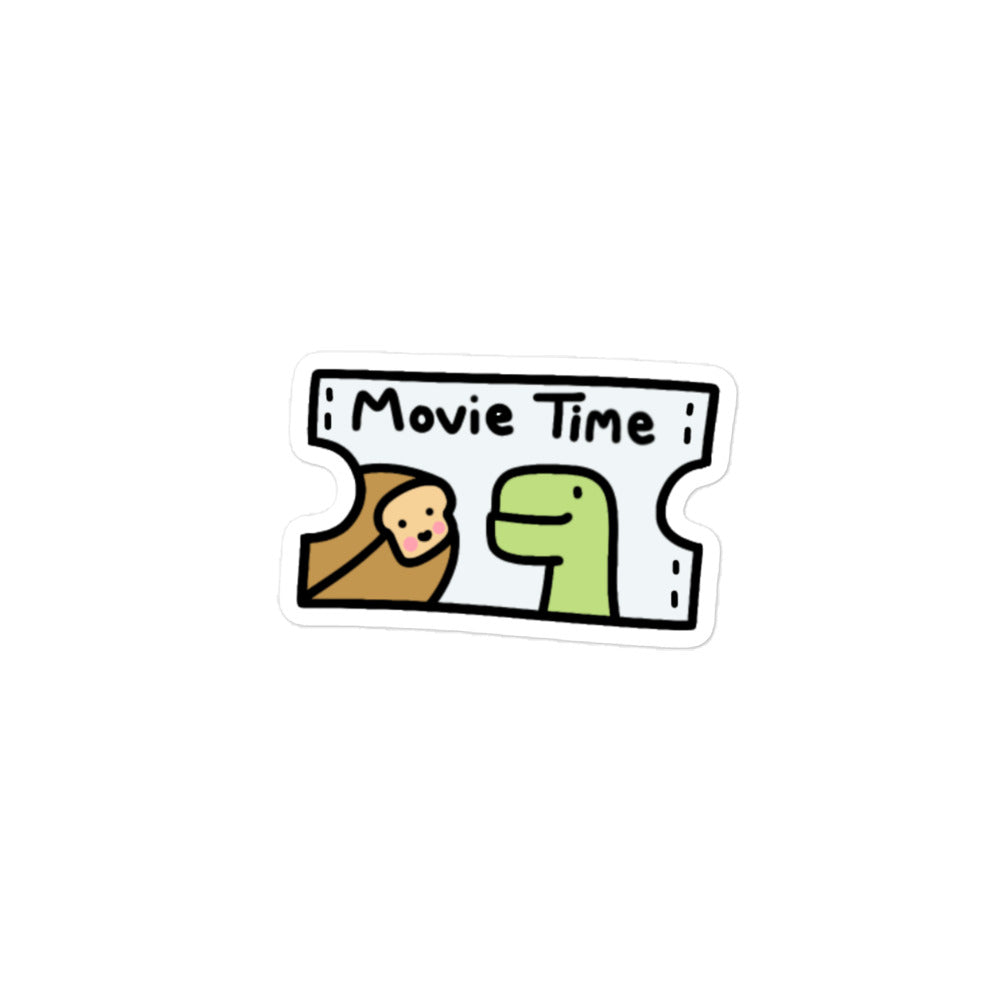 Movie Time Loof & Timmy Vinyl Sticker