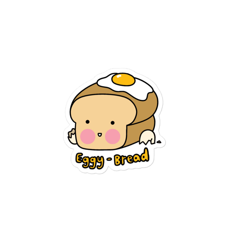 Eggy-Bread Vinyl Sticker