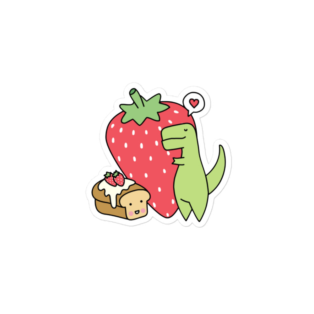 Strawberry Loof & Timmy Vinyl Sticker