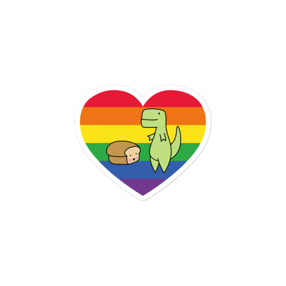 Pride Love Loof & Timmy Vinyl Sticker