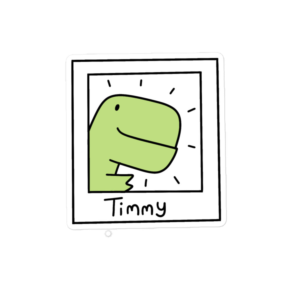 Timmy Snapshot Vinyl Sticker