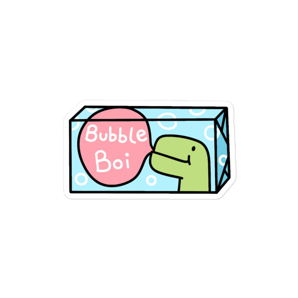 Bubble Boi Timmy Vinyl Sticker