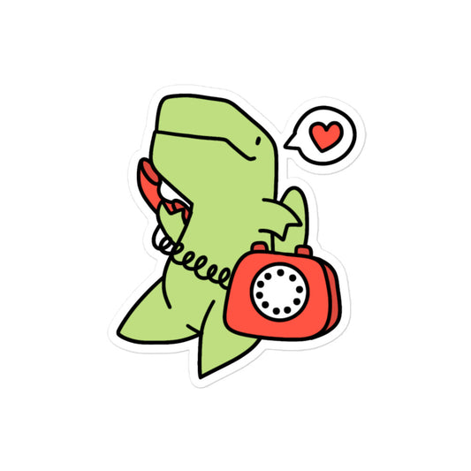 Telephone Timmy Vinyl Sticker