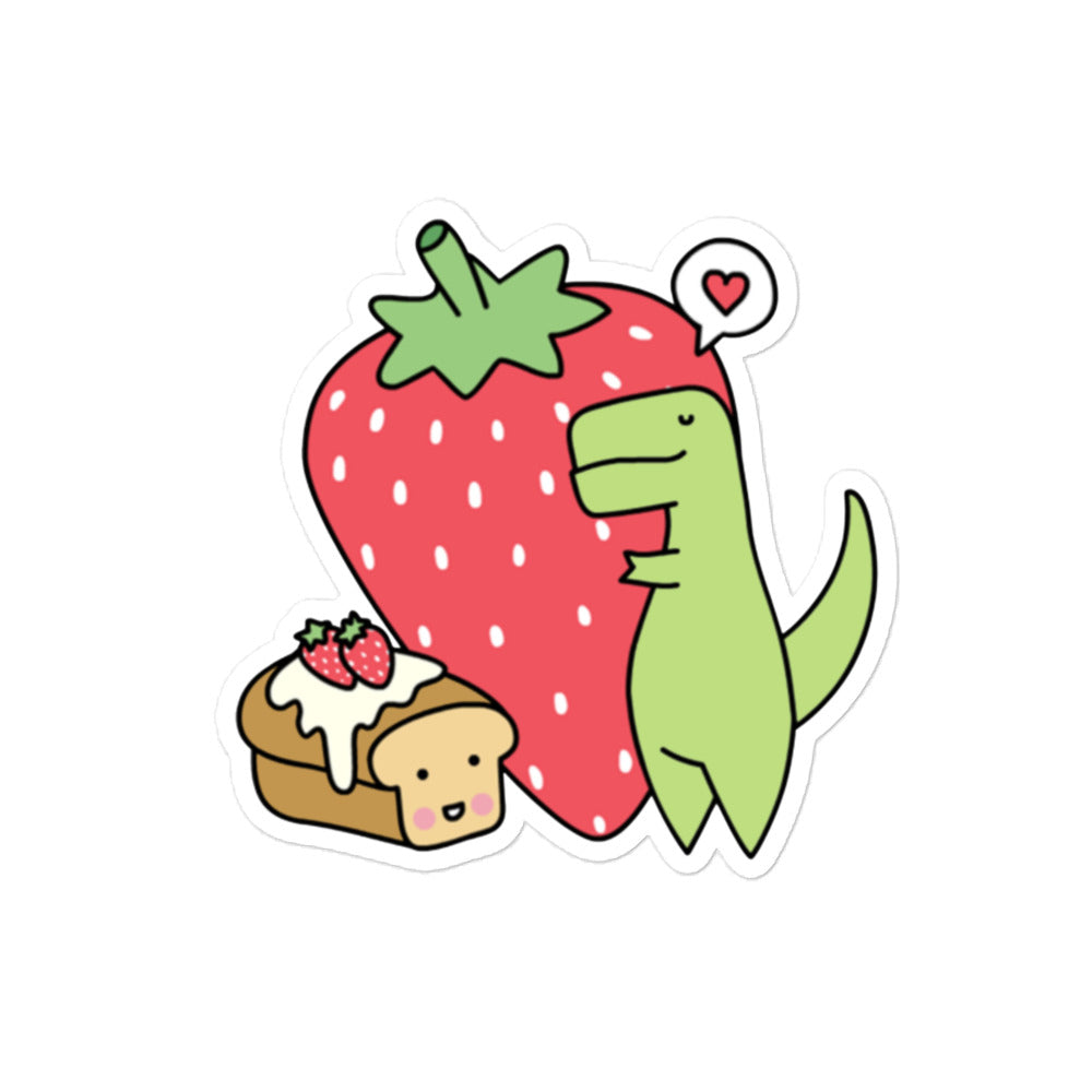 Strawberry Loof & Timmy Vinyl Sticker