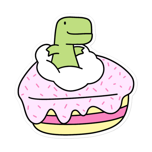 Cream Cake Timmy Vinyl Sticker