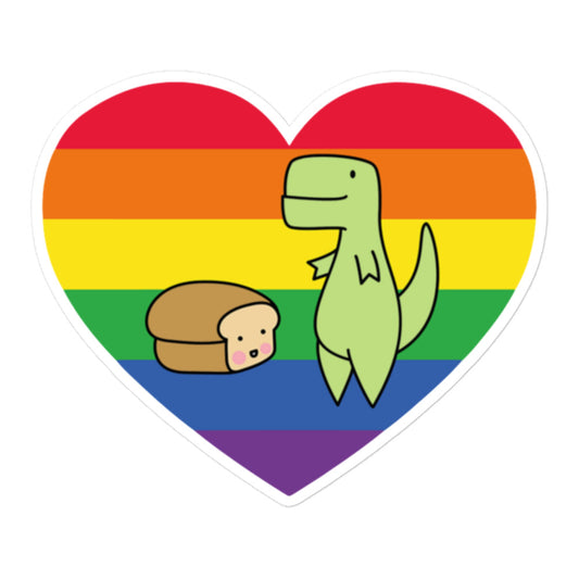Pride Love Loof & Timmy Vinyl Sticker