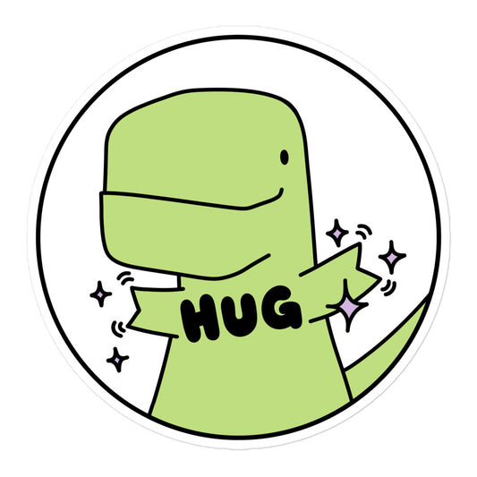 Timmy Hug Vinyl Sticker