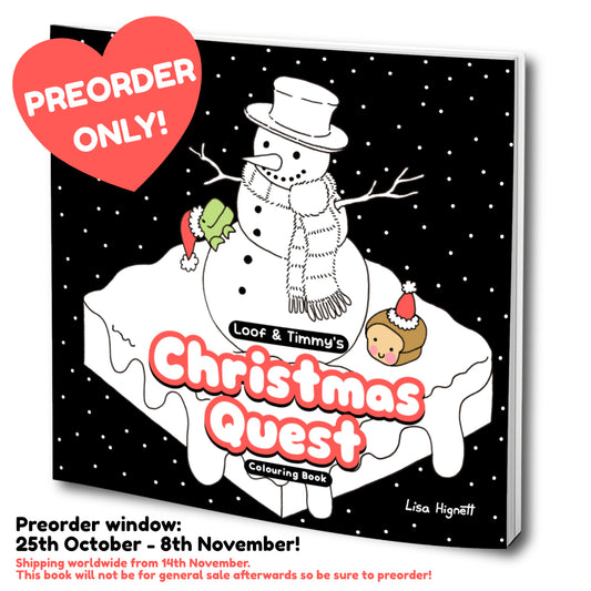 [PRE-ORDER] Christmas Quest Colouring Book
