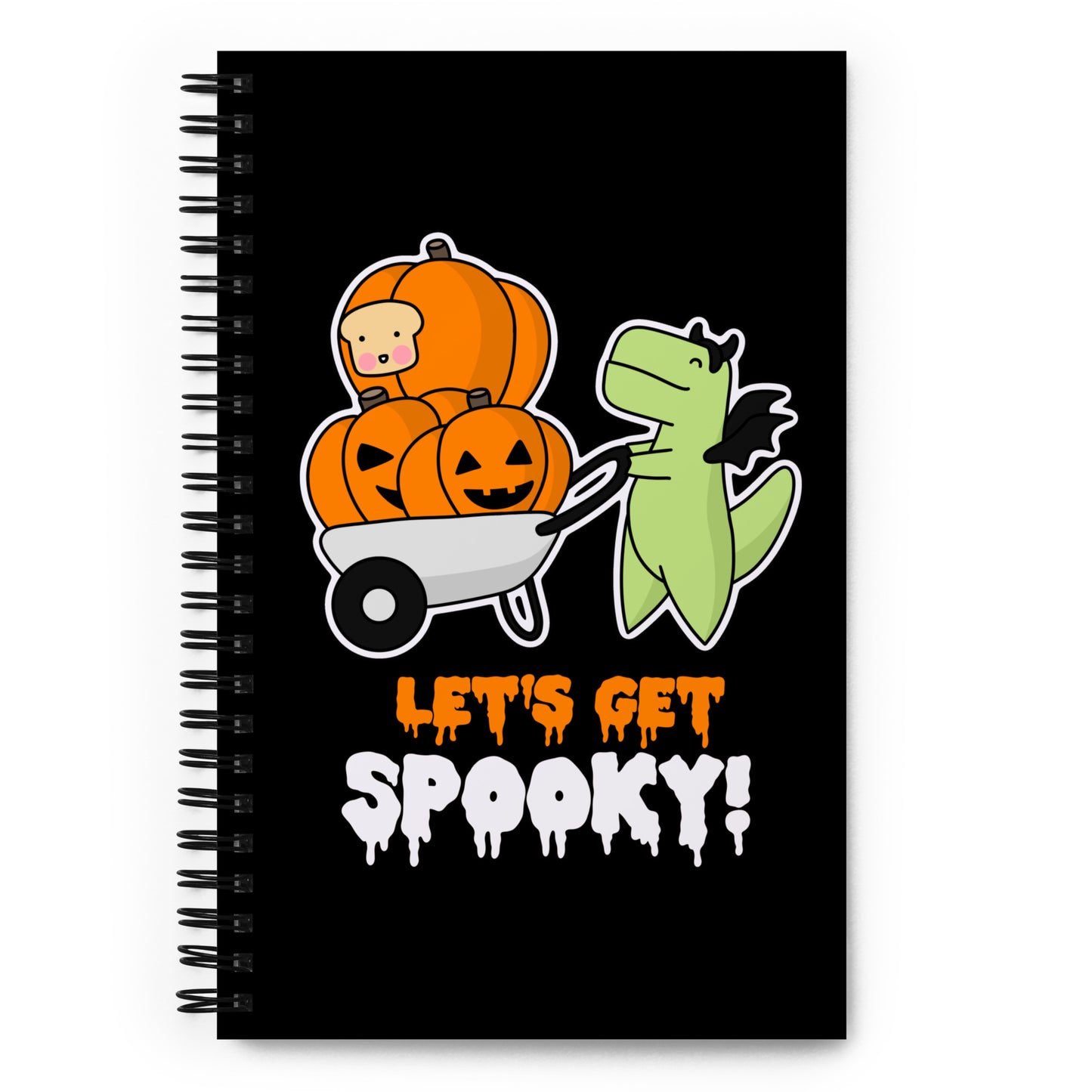 Let's Get Spooky Spiral Notebook