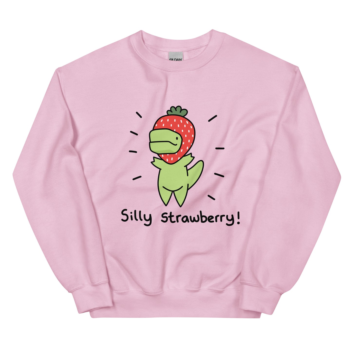 Silly Strawberry Unisex Sweatshirt